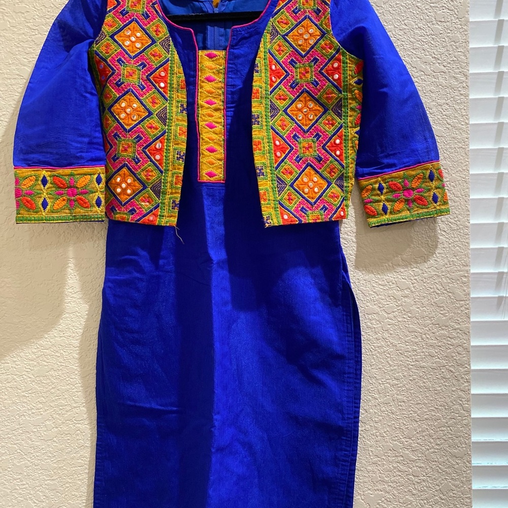 Indian tunic with jacket
